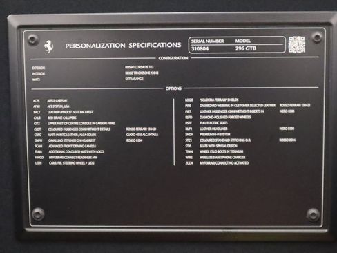 Used 2024 Ferrari 296 GTB image 9