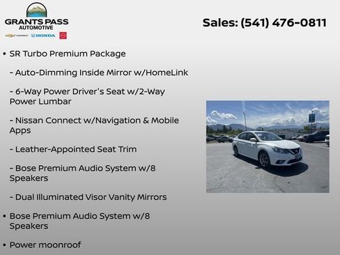 Certified 2017 Nissan Sentra SR Turbo w/ SR Turbo Premium Package FWD image 6