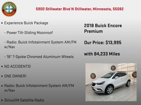 Used 2018 Buick Encore Premium w/ Experience Buick Package image 10