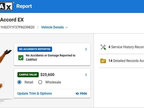Used 2023 Honda Accord EX image 34