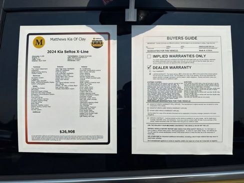 Certified 2024 Kia Seltos X-Line AWD/4WD image 13