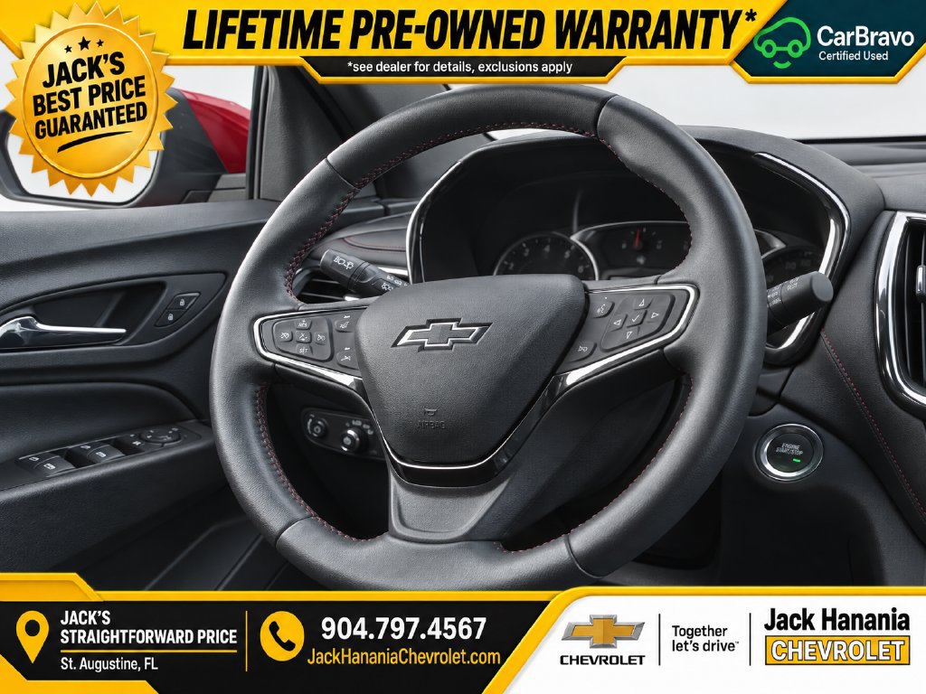 Used 2022 Chevrolet Equinox RS w/ RS Leather Package FWD image 10