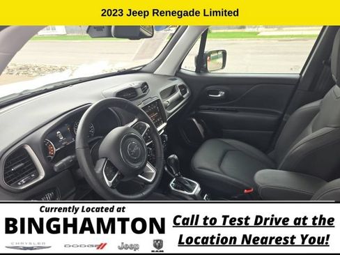 Used 2023 Jeep Renegade Limited w/ Sun/Sound Group AWD/4WD image 13