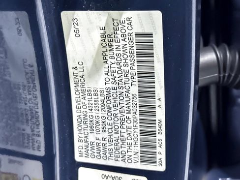 Used 2023 Honda Accord EX image 23