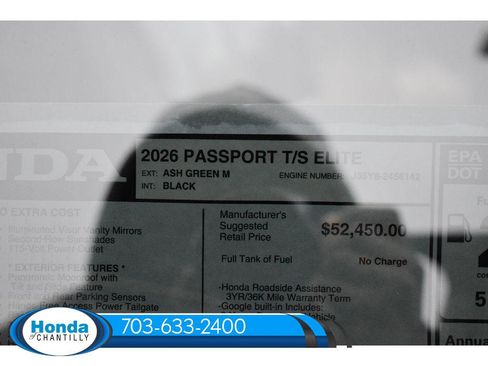 New 2026 Honda Passport TrailSport Elite image 38