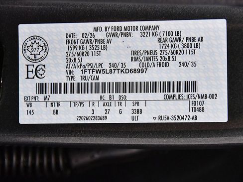 Used 2026 Ford F150 Lariat AWD/4WD image 17