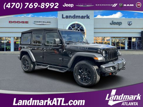 Used 2021 Jeep Wrangler Unlimited Sport image 1