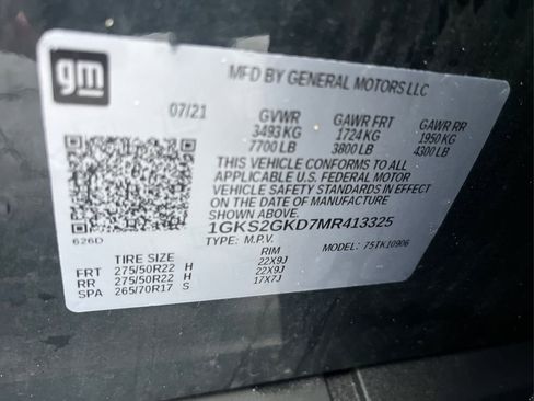 Used 2021 GMC Yukon XL SLT w/ SLT Premium Package image 23