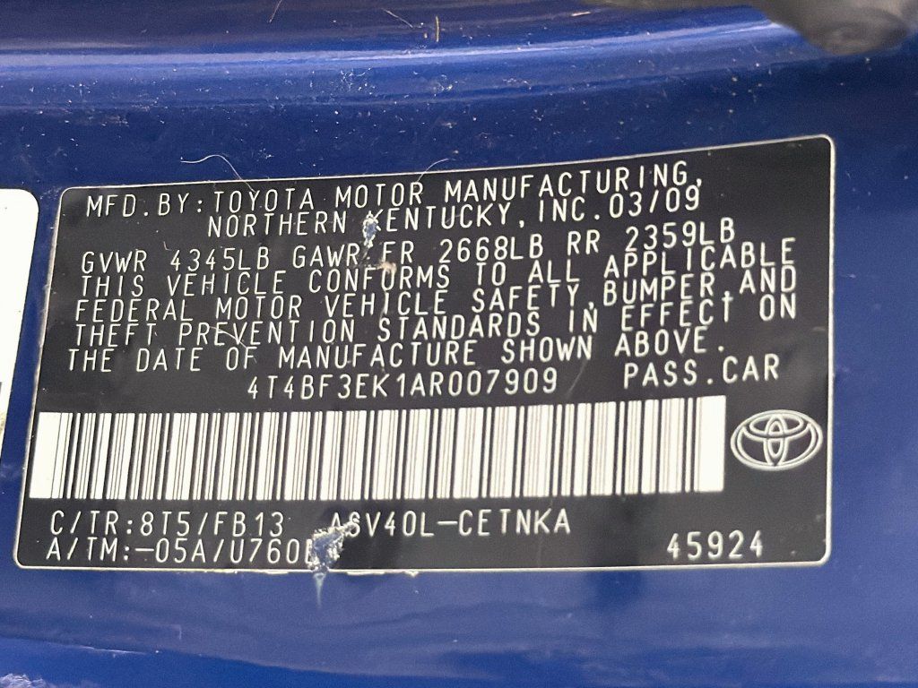 Used 2010 Toyota Camry LE FWD image 27