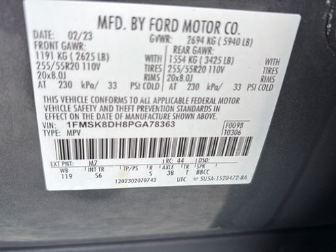 Used 2023 Ford Explorer XLT w/ Equipment Group 202A AWD/4WD image 20