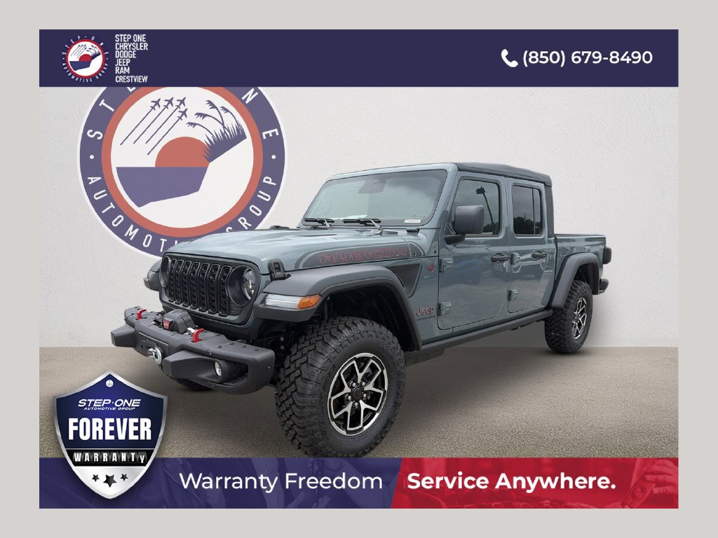 New 2026 Jeep Gladiator Rubicon AWD/4WD 360° Tour
