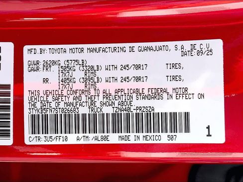 Used 2025 Toyota Tacoma SR5 image 34