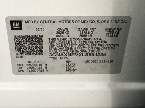 Used 2020 Chevrolet Equinox Premier FWD image 26