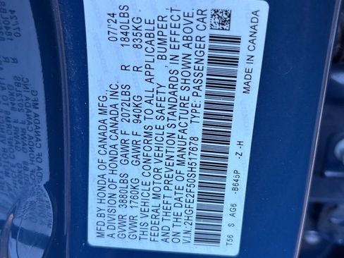 Used 2025 Honda Civic Sport image 11