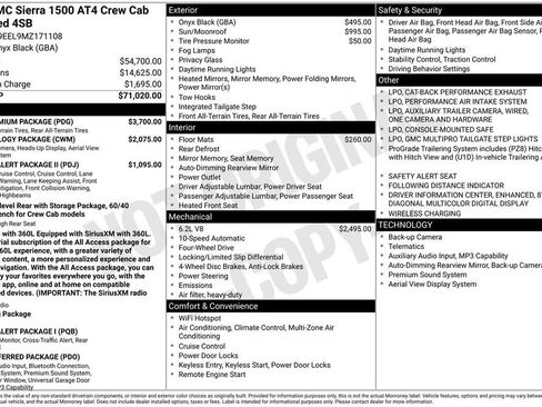 Used 2021 GMC Sierra 1500 AT4 w/ AT4 Premium Package AWD/4WD image 23
