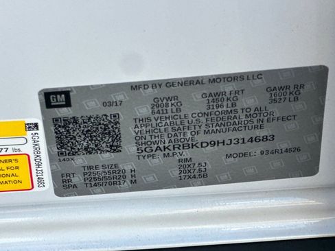 Used 2017 Buick Enclave Leather w/ Enclave Sport Touring Edition image 39