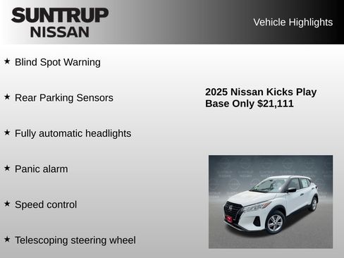 Used 2025 Nissan Kicks Play S image 30