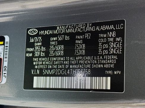 Certified 2026 Hyundai Santa Fe SEL AWD/4WD image 33