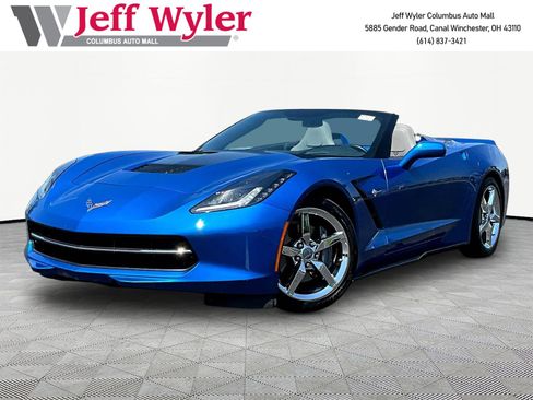 Used 2014 Chevrolet Corvette Stingray Convertible w/ 2LT Preferred Equipment Group RWD image 1