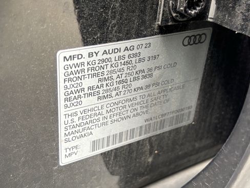 Used 2023 Audi Q7 2.0T Premium Plus w/ Premium Plus Package AWD/4WD image 37