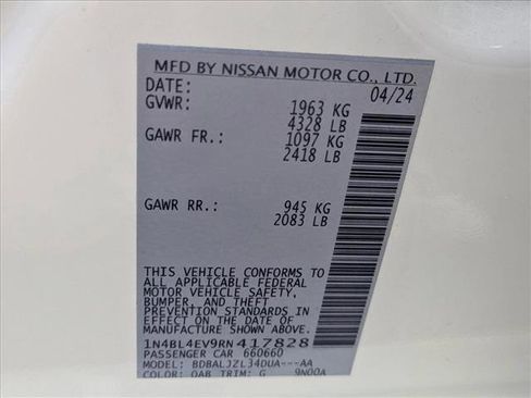 Used 2024 Nissan Altima 2.5 SL image 24