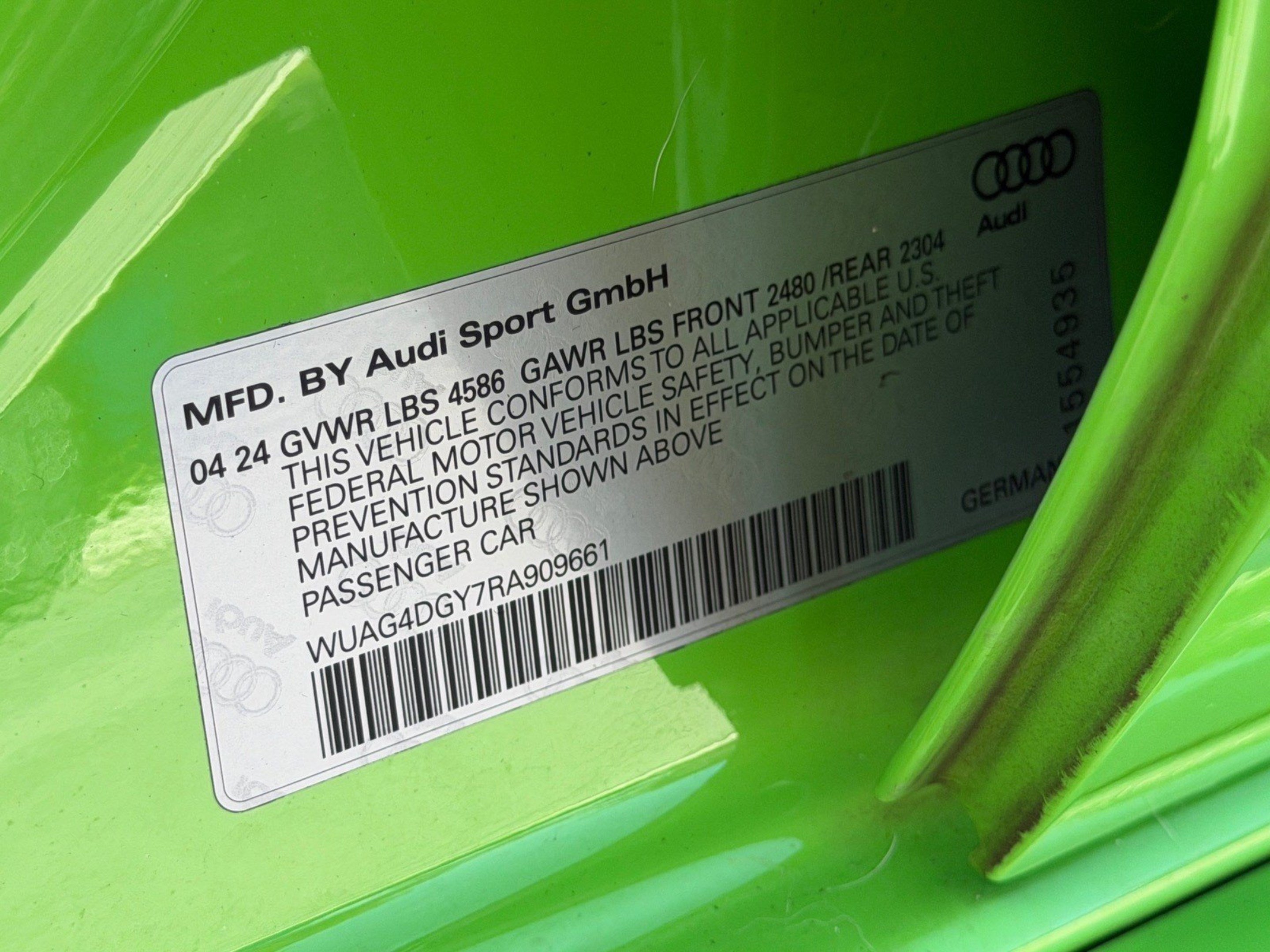 Used 2024 Audi RS 3 AWD/4WD image 33