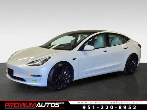 Used 2023 Tesla Model 3 Performance AWD/4WD image 1
