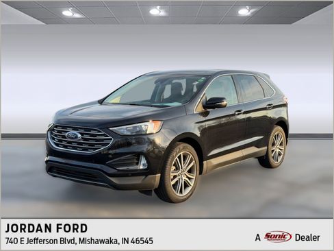 Used 2023 Ford Edge Titanium w/ Class II Trailer Tow Package image 1