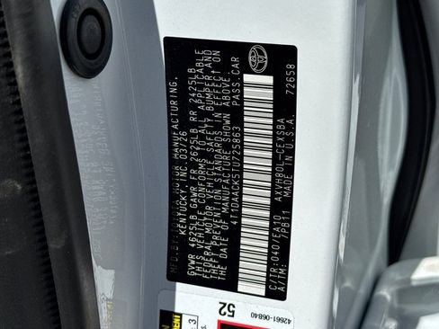 New 2026 Toyota Camry SE FWD image 33