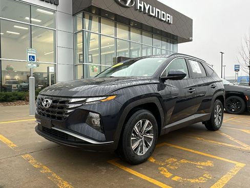 Certified 2024 Hyundai Tucson Blue image 1