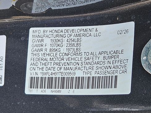 Used 2026 Honda Civic Sport Touring image 37