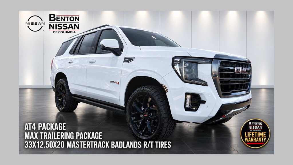 Used 2022 GMC Yukon AT4 w/ Max Trailering Package AWD/4WD 360° Tour