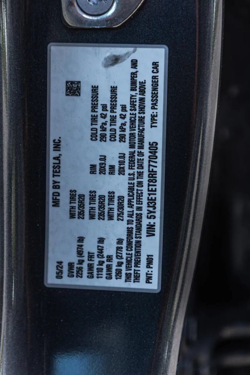 Used 2024 Tesla Model 3 Performance AWD/4WD image 64