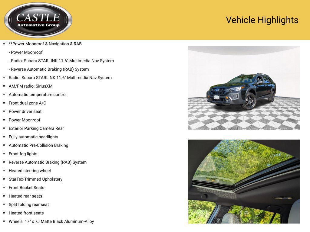 Used 2024 Subaru Outback Wilderness AWD/4WD image 4