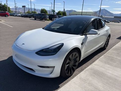 Used 2021 Tesla Model 3 Performance AWD/4WD image 3