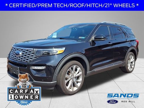 Used 2021 Ford Explorer Platinum w/ Equipment Group 601A AWD/4WD image 1