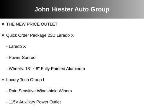 Used 2025 Jeep Grand Cherokee Laredo X w/ Luxury Tech Group I AWD/4WD image 20
