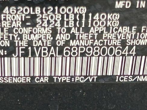Used 2023 Subaru WRX Limited AWD/4WD image 51