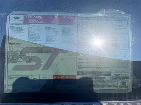 New 2026 Ford Explorer ST w/ Sun And Sound Package AWD/4WD image 14