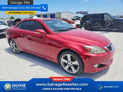 Used 2012 Lexus IS 250C w/ Luxury Pkg RWD image 5