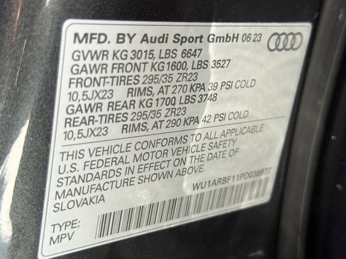 Used 2023 Audi RS Q8 AWD/4WD image 28
