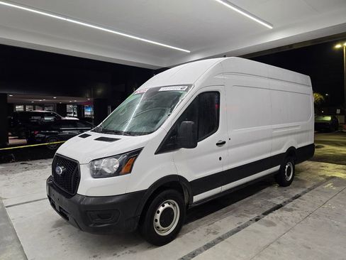 Used 2023 Ford Transit 250 148 High Roof Extended w/ Load Area Protection Package image 2