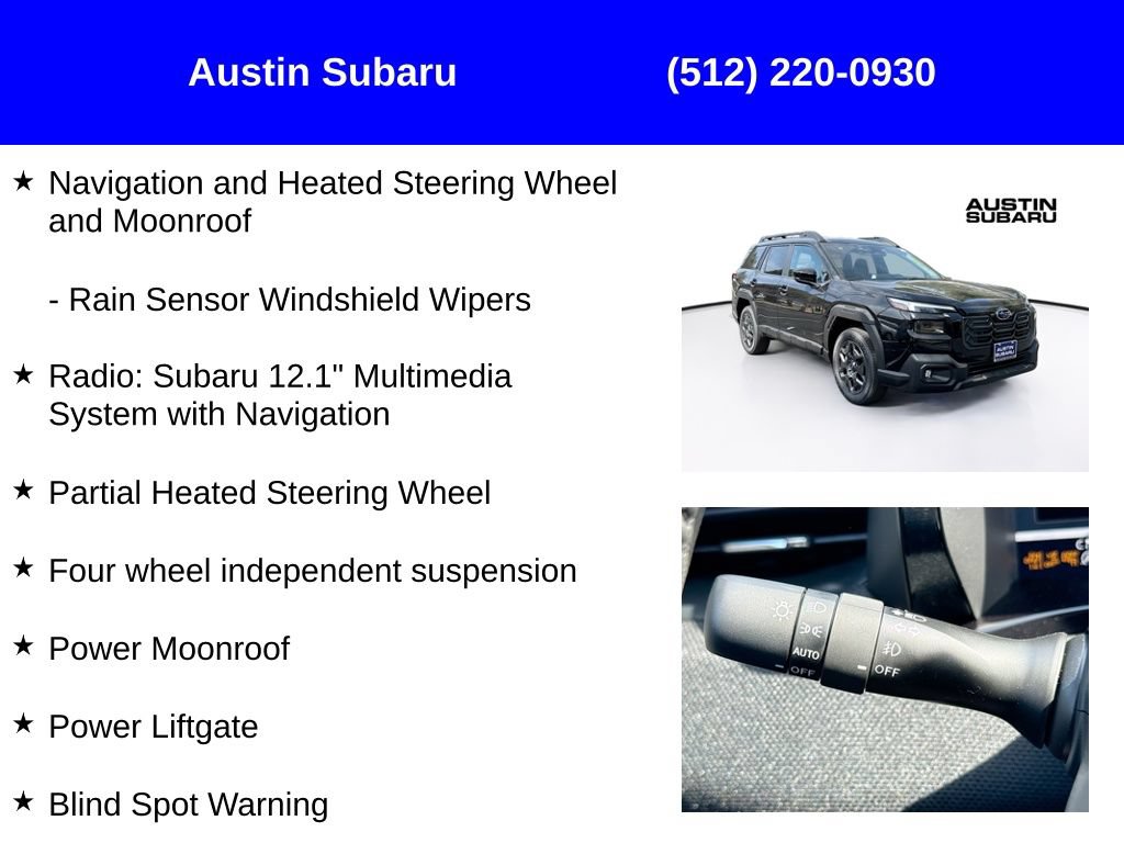 New 2026 Subaru Outback Premium AWD/4WD image 17