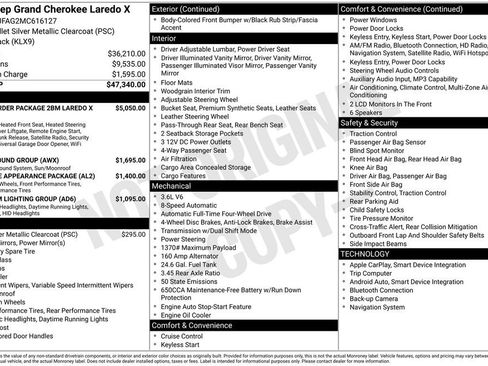 Used 2021 Jeep Grand Cherokee Laredo X image 34