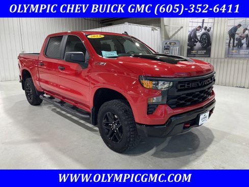 Used 2024 Chevrolet Silverado 1500 Custom Trail Boss AWD/4WD image 1