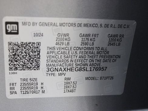 Used 2025 Chevrolet Equinox LT w/ Midnight Edition FWD image 29