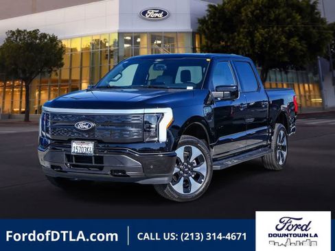 Used 2025 Ford F150 Lightning Platinum AWD/4WD image 1