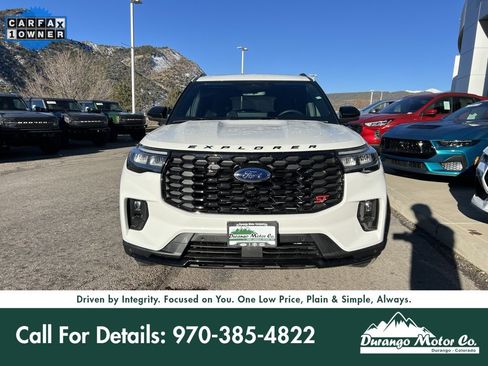 Certified 2025 Ford Explorer ST w/ Sun And Sound Package image 3