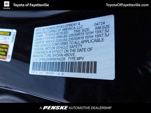 Used 2024 Honda Odyssey Elite image 10