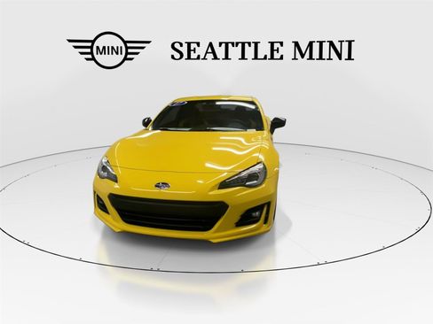 Used 2017 Subaru BRZ Series.Yellow RWD image 4